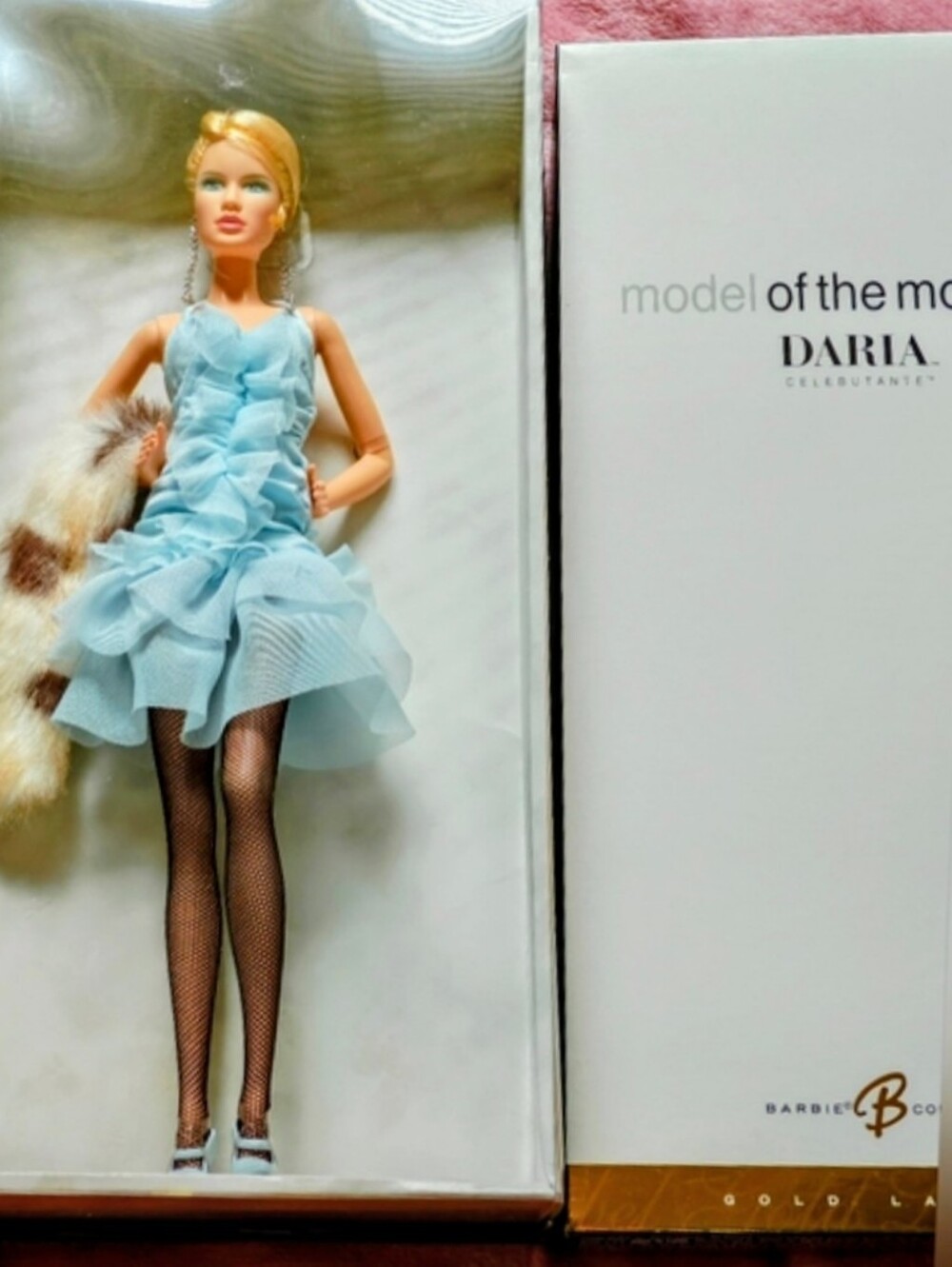 Barbie Model of the Moment Daria Celebutante Blue Dress NRFB/NIB